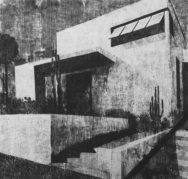 "Casa Modernista", de Geraldo Marcolini, usa a imagem da primeira residência do estilo em São Paulo