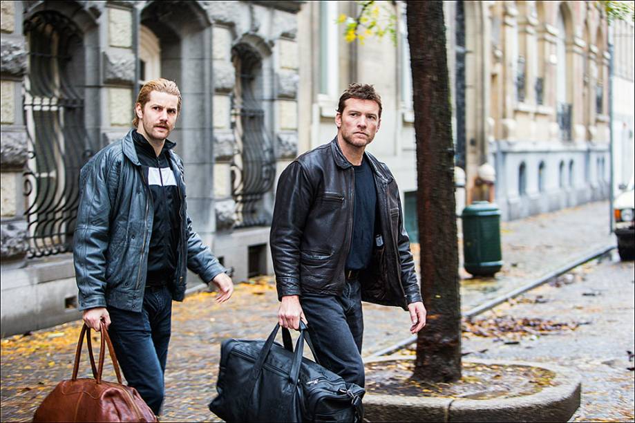 Jim Sturgess e Sam Worthington: parceiros