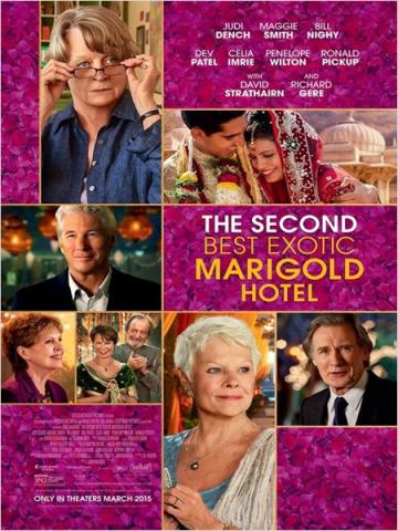 O Exótico Hotel Marigold 2: pôster do filme
