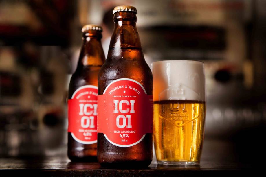 Ici Brasserie: rótulo próprio de cerveja