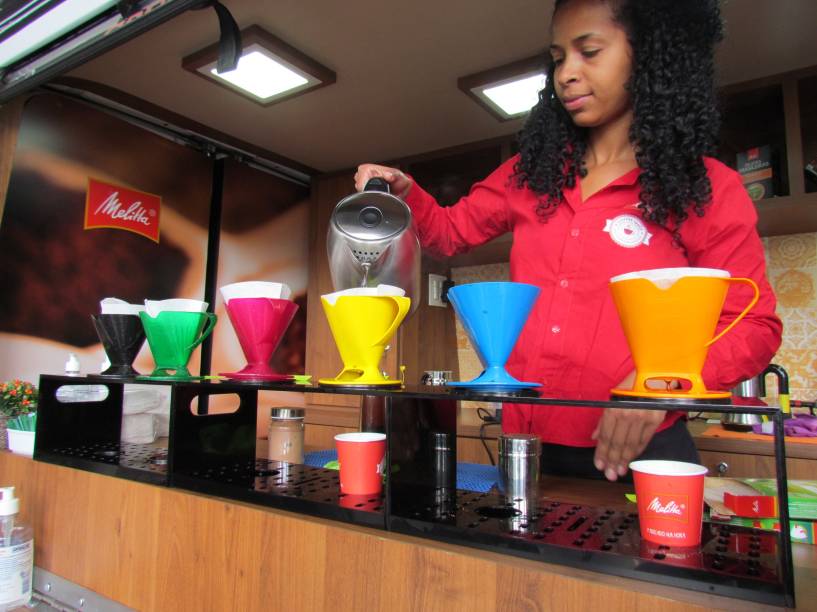 Coffee Truck Melitta: cafés passados na hora