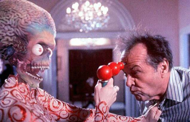 Jack Nicholson em Marte Ataca! Jack Nicholson em Marte Ataca!