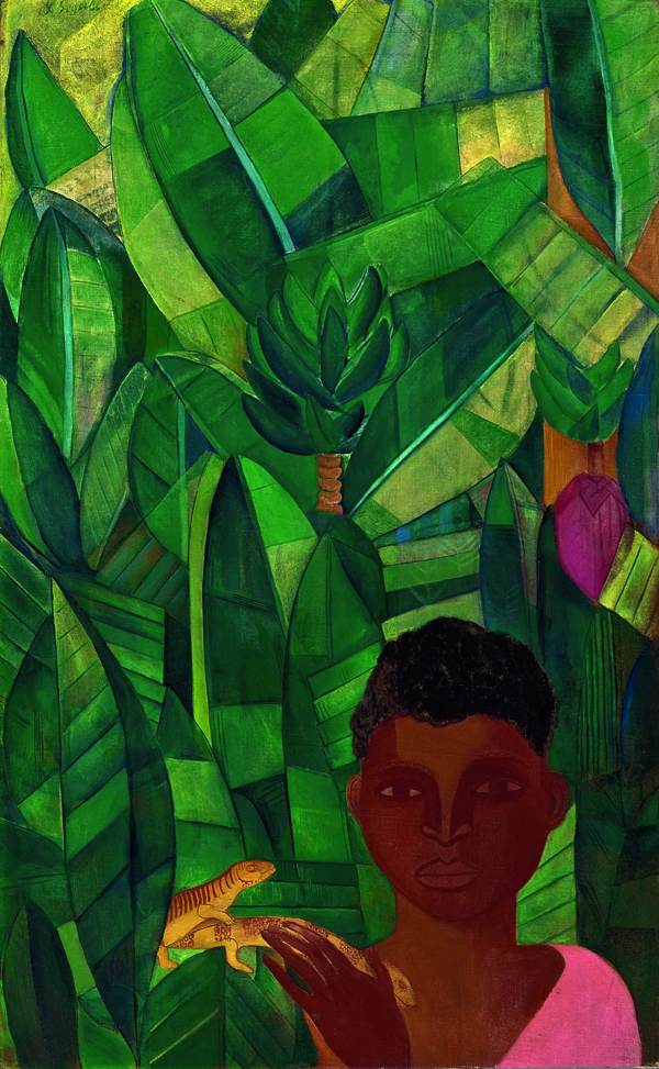Menino com lagartixas, de Lasar Segall Menino com lagartixas, de Lasar Segall