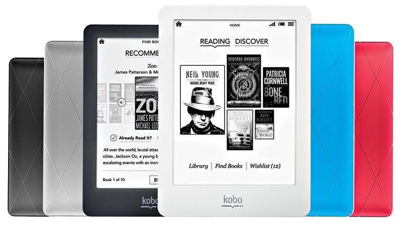 A rede está com preço especial para os e-readers da marca Kobo. A foto é do modelo Glo