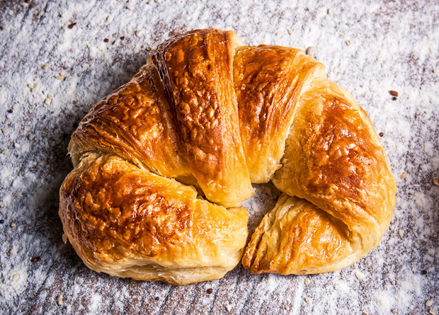 Croissant: amanteigado na medida