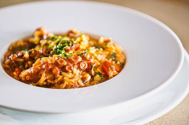 A bela Sintra: arroz de polvo A bela Sintra: arroz de polvo