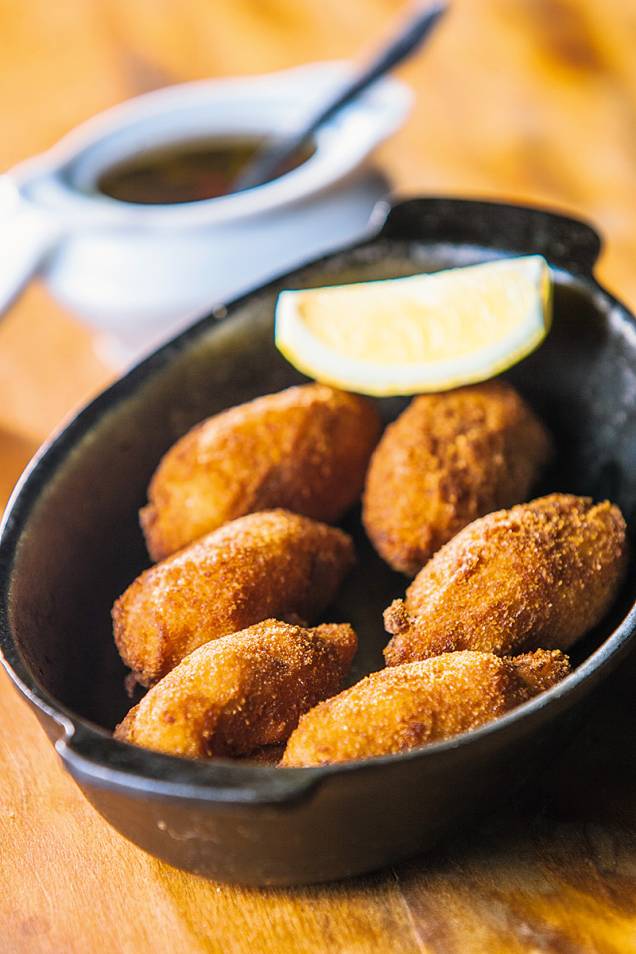 Croquetes de pato: inspiração na Adega Santiago