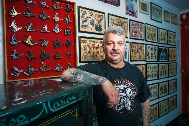 Polaco é o criador do Museu da Tatuagem