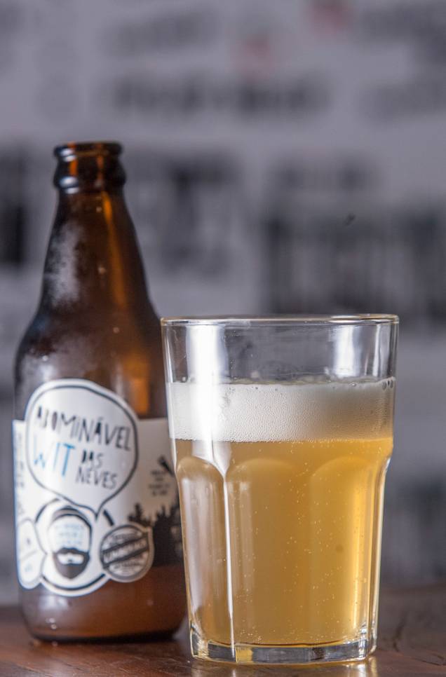 	A witbier Abominável Wit das Neves