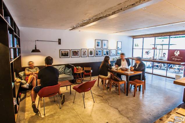 A primeira filial da casa de empanadas ocupa o piso superior da unidade Jardins da Livraria da Vila A primeira filial da casa de empanadas ocupa o piso superior da unidade Jardins da Livraria da Vila