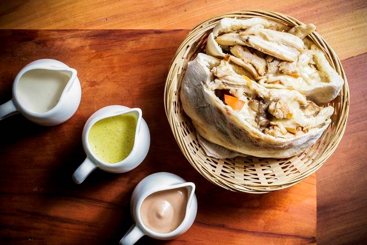 	Sanduíche pita pork