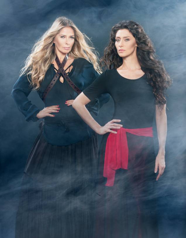 Maria Fernanda Cândido e Adriane Galisteu: comédia sinistra Maria Fernanda Cândido e Adriane Galisteu: comédia sinistra
