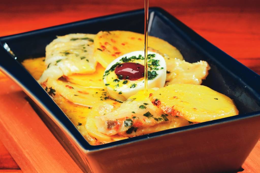 Bacalhau à gomes de sá