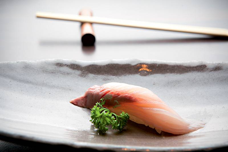 Sushi de olhete