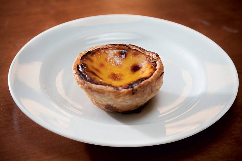 O delicioso pastel de nata O delicioso pastel de nata