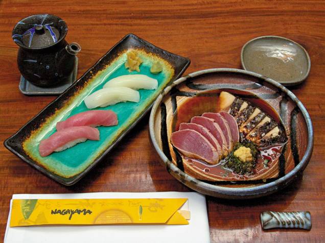 Nagayama: bons sushis em ambiente badalado