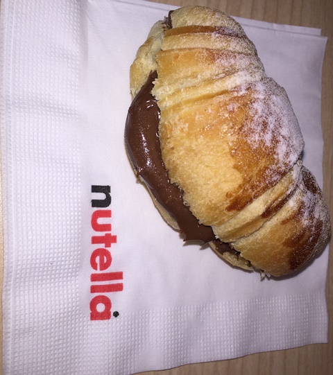 Nutella: croissant
