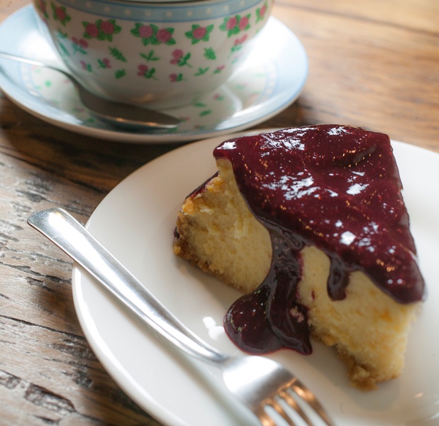 O chá da marca The Gourmet Tea pode acompanhar as cheesecakes