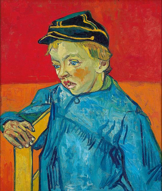 Quadro "O Escolar", de Van Gogh, é um entre os 8000 pertencentes ao acervo