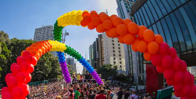 Parada Gay: edição de 2014 ocupou a Avenida Paulista