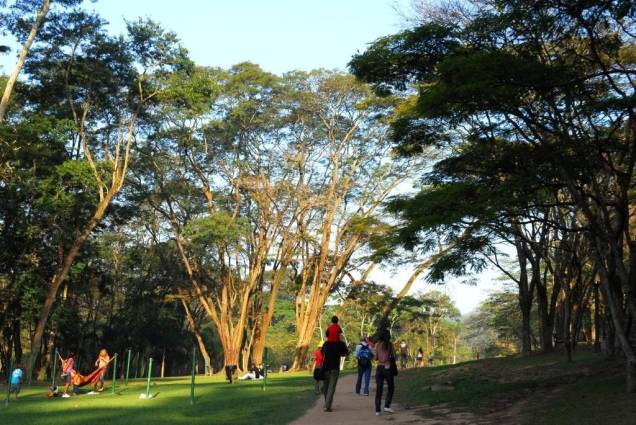 Parque do Carmo é uma das opções para os pais esportistas Parque do Carmo é uma das opções para os pais esportistas