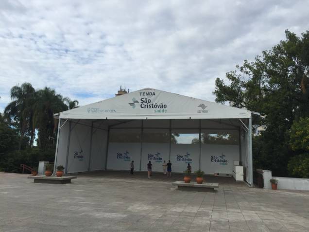 Parque também tem espaço dedicado para os cuidados da saúde da população Parque também tem espaço dedicado para os cuidados da saúde da população