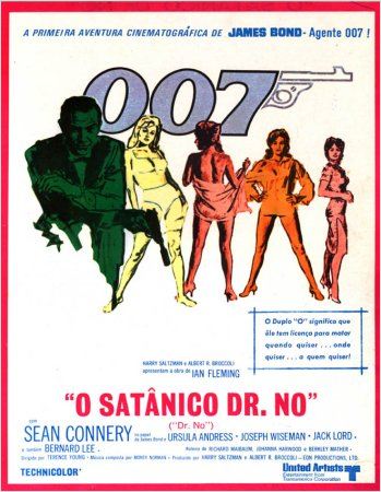Pôster 007 Contra o Satânico Dr. No