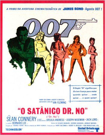Pôster 007 Contra o Satânico Dr. No Pôster 007 Contra o Satânico Dr. No