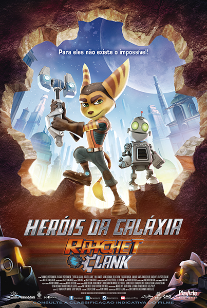 Pôster de Heróis da Galáxia: Ratchet e Clank