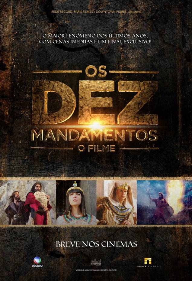 Cartaz de Os Dez Mandamentos