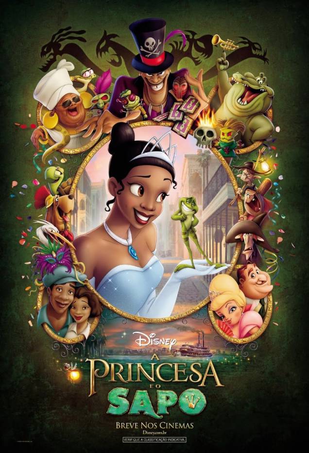 Pôster de A Princesa e o Sapo Pôster de A Princesa e o Sapo