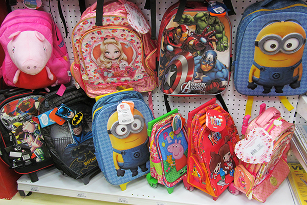 Mochilas infantis licenciadas Mochilas infantis licenciadas
