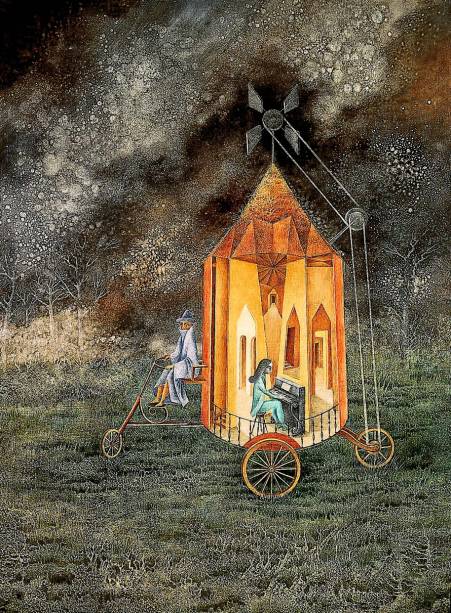 Pintura da misteriosa artista Remedio Varo