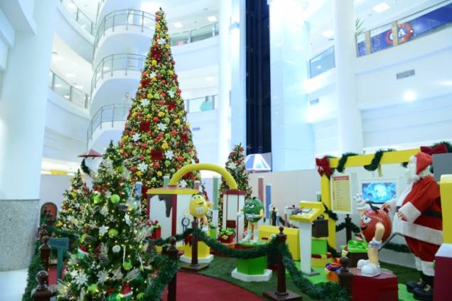 Decoração de Natal Shopping West Plaza