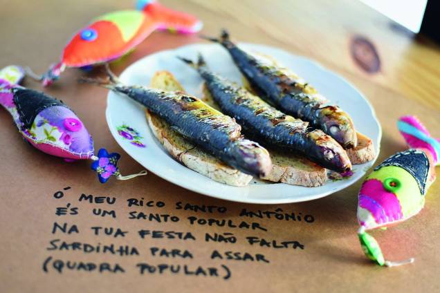 Da churrasqueira: sardinhas