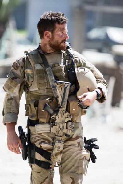 Sniper Americano: o ator Bradley Cooper 