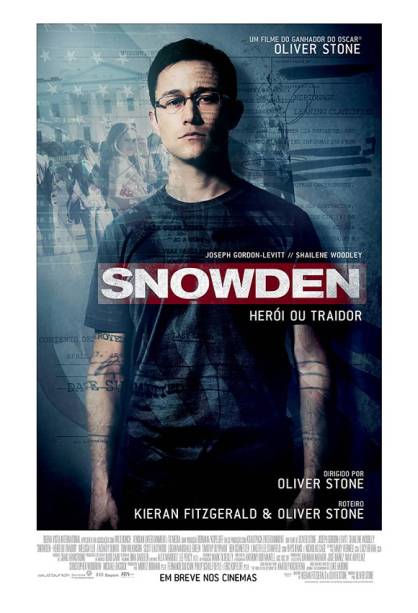 Pôster do filme Snowden - Herói ou Traidor