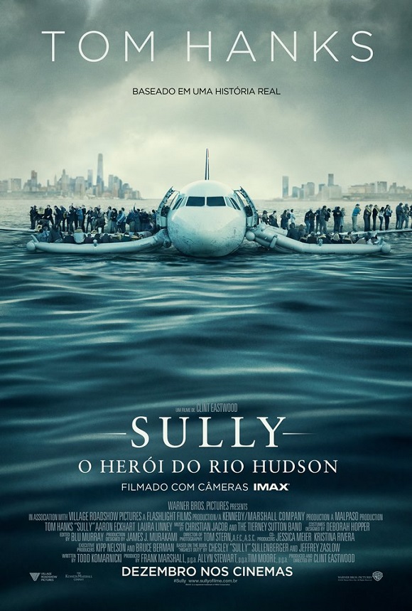 Pôster do filme Sully - O Herói do Rio Hudson