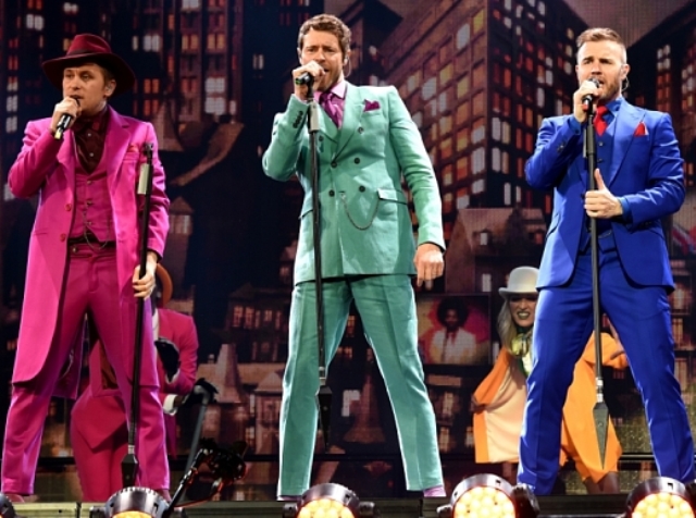 Take That: Gary Barlow, Mark Owen e Howard Donald
