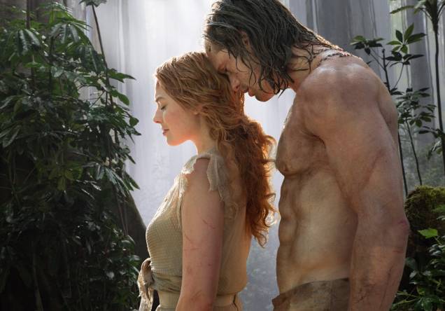 A Lenda de Tarzan: Margot Robbie e Alexander Skarsgård