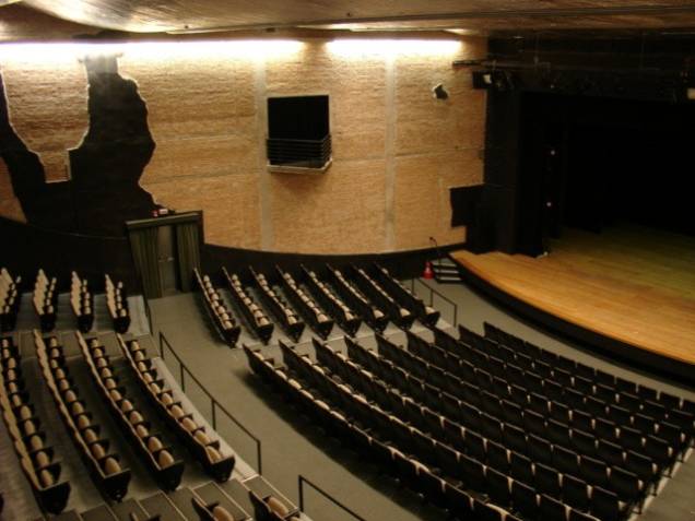 Teatro Tuca: espaço acomoda 672 lugares Teatro Tuca: espaço acomoda 672 lugares