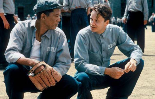 Um Sonho de Liberdade: drama estrelado por Morgan Freeman e Tim Robbins Um Sonho de Liberdade: drama estrelado por Morgan Freeman e Tim Robbins