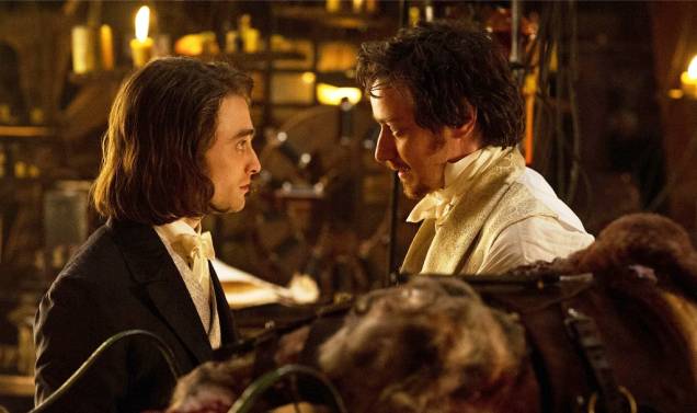 Victor Frankenstein: os atores Daniel Radcliffe e James McAvoy