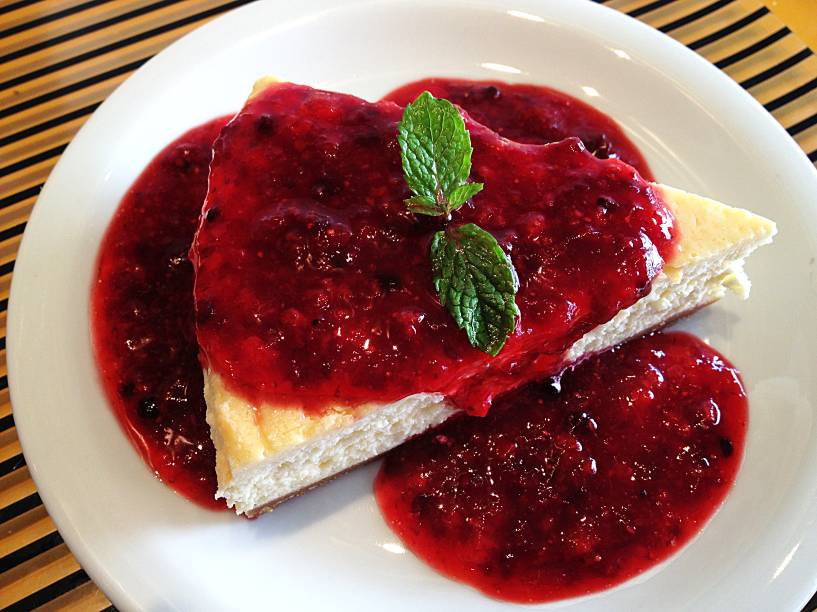 Cheesecake: recheio delicado como uma musse