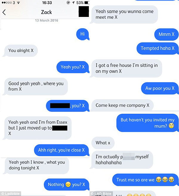 Rapaz é pego no flagra enquanto tentava flertar com mãe e filha usando mesmo app