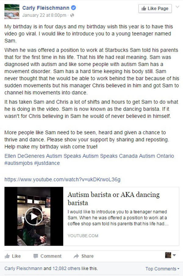 A história deste “barista dançarino” está emocionando a internet; assista ao vídeo