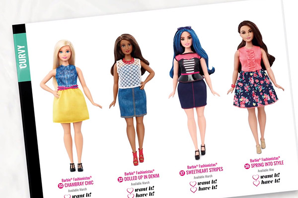 Barbie ganha novos perfis físicos e estilos de cabelo em mudança histórica