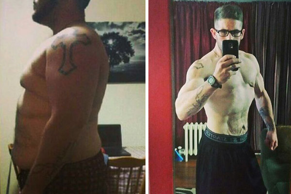 Após receber diagnóstico assustador, jovem muda vida e perde mais de 80 quilos