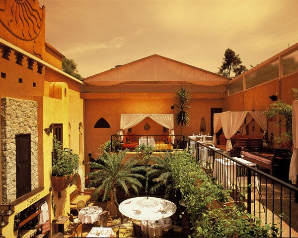 Ambiente do restaurante Chakras