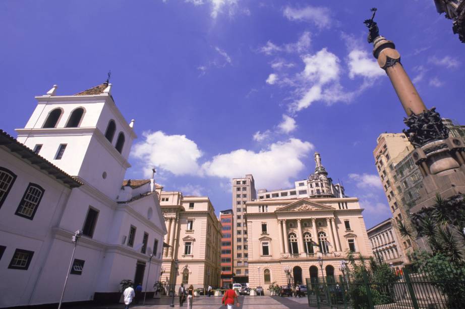 Pátio do Colégio: instalado no centro histórico de São Paulo